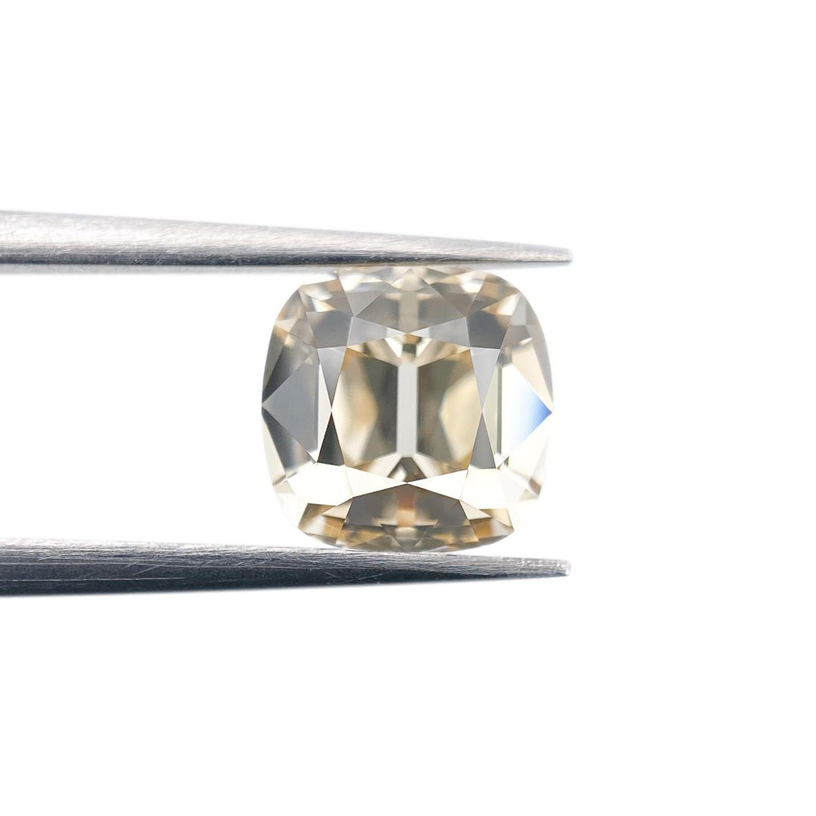 1.56ct | U-V/VVS2 Cushion Shape Old Mine Cut Diamond (GIA) - Modern Rustic Diamond