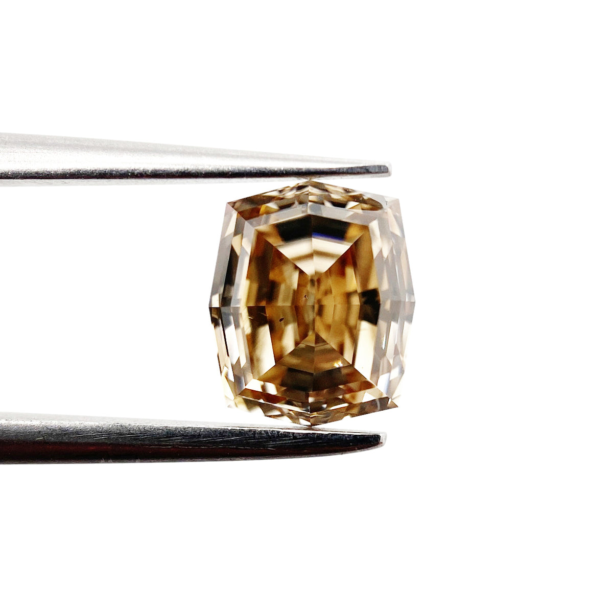 1.57ct | Cognac SI1 Octagonal Shape Step Cut Diamond (GIA) - Modern Rustic Diamond