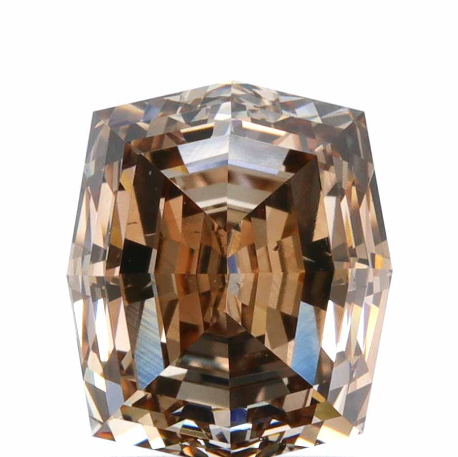 1.57ct | Cognac SI1 Octagonal Shape Step Cut Diamond (GIA) - Modern Rustic Diamond
