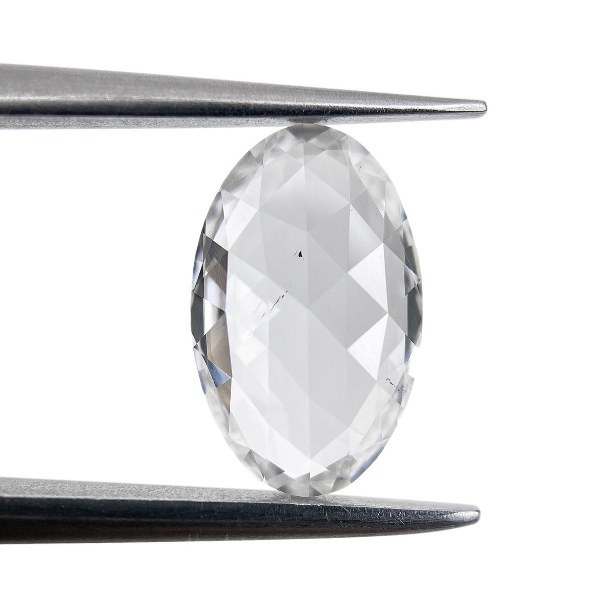 1.59ct | E/SI1 Oval Shape Rose Cut Diamond (IGI) - Modern Rustic Diamond
