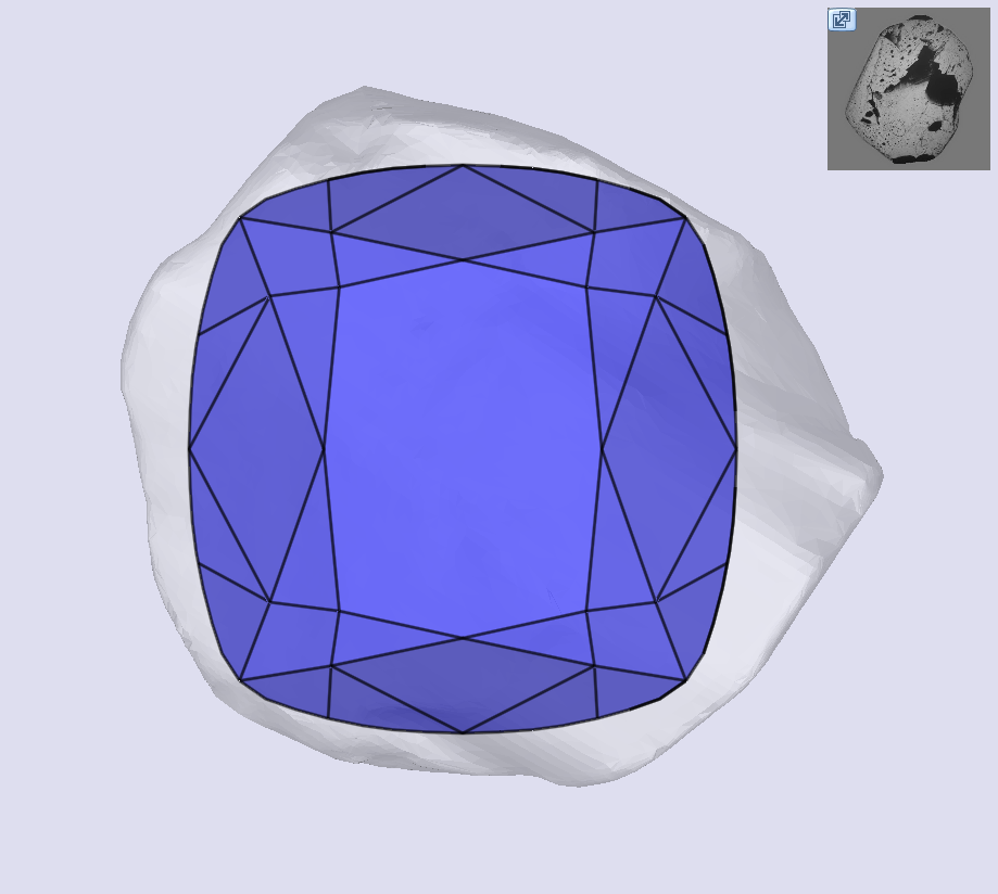 1.59ct | G/VS1 Cushion Shape Old Mine Cut Diamond (GIA) - Modern Rustic Diamond