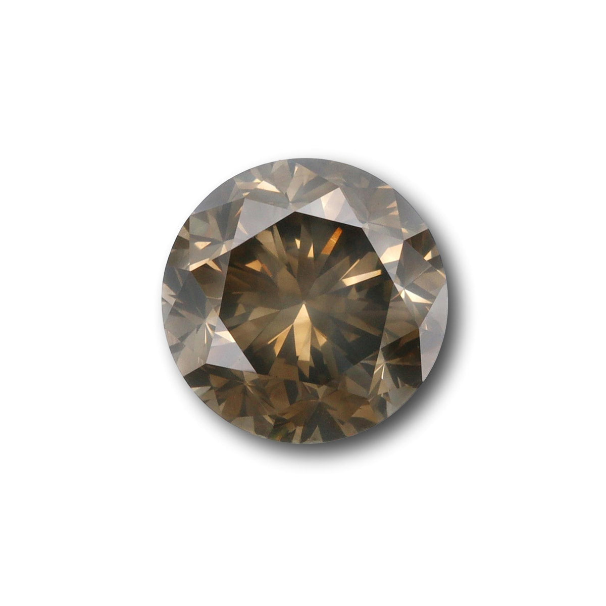 1.80ct | Rustic Brownish Salt & Pepper Round Shape Brilliant Cut Diamond