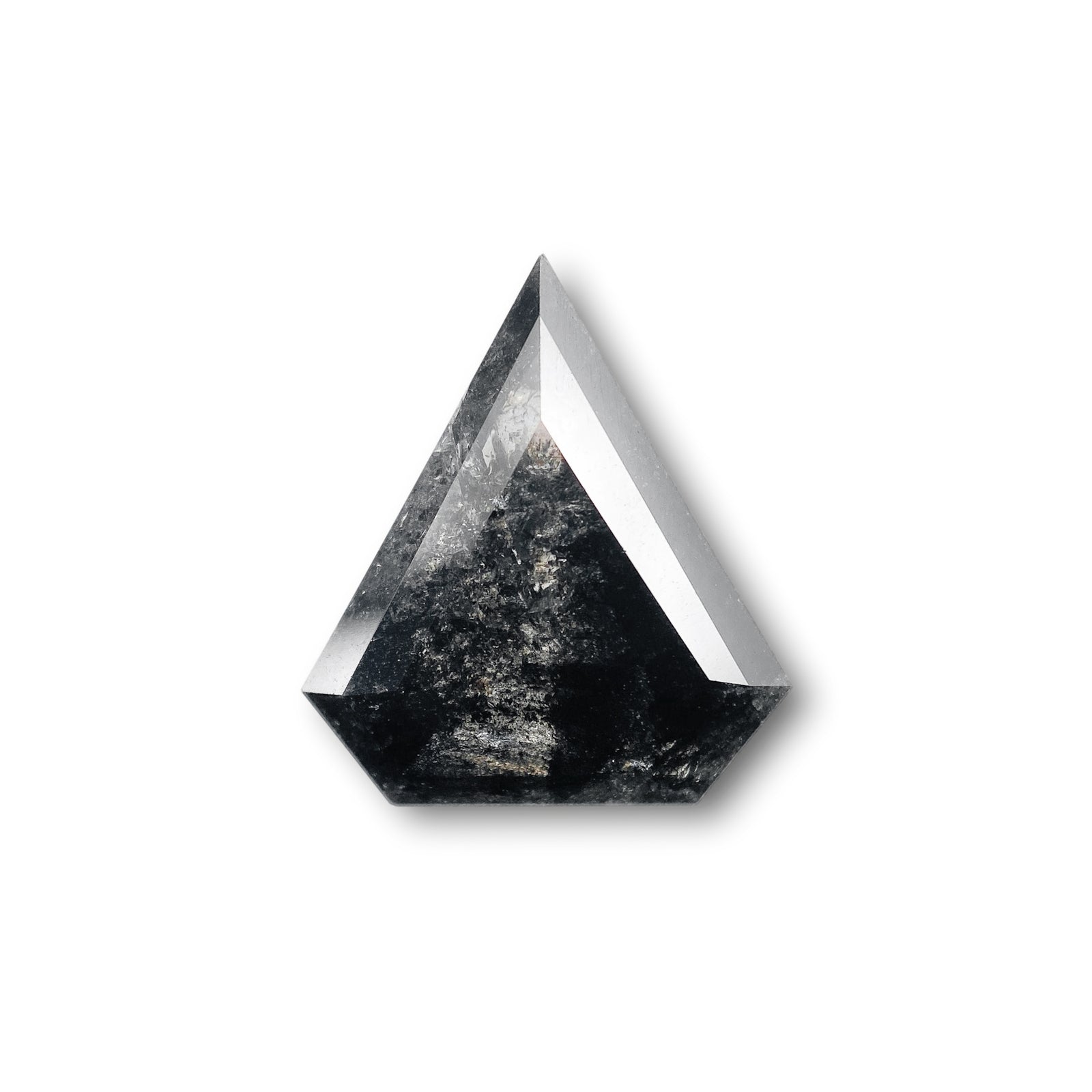 2.78ct | Rustic  Shield Shape Step Cut Diamond - Modern Rustic Diamond