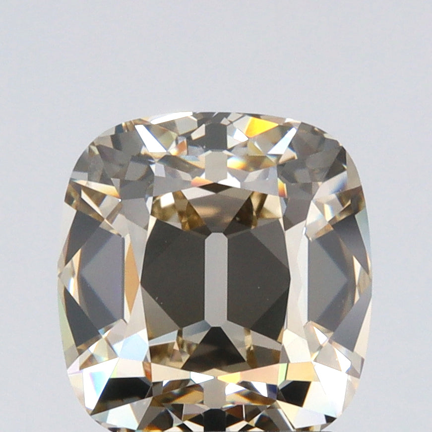 2.54ct | W-X/VVS2 Cushion Shape Old Mine Cut Diamond (GIA) - Modern Rustic Diamond