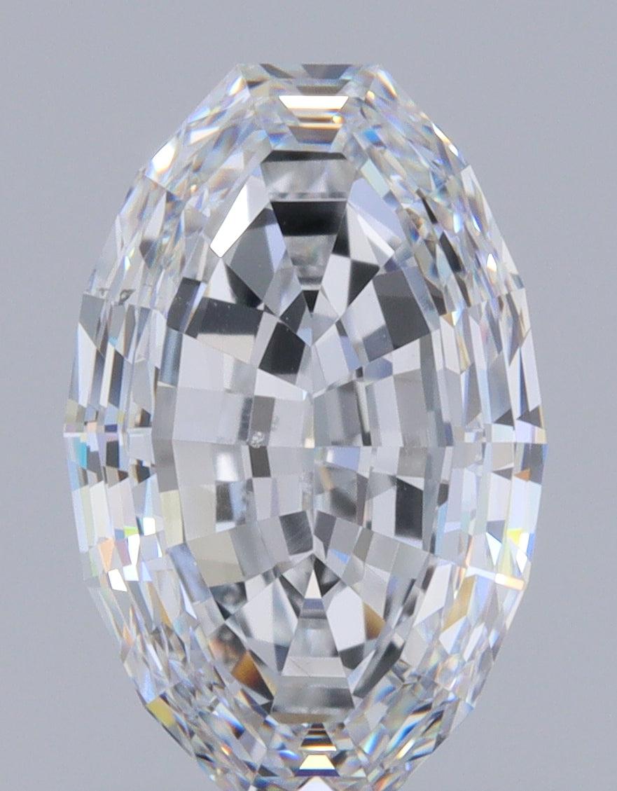 1.60ct | D/SI1 Oval Shape Step Cut Diamond (GIA) - Modern Rustic Diamond