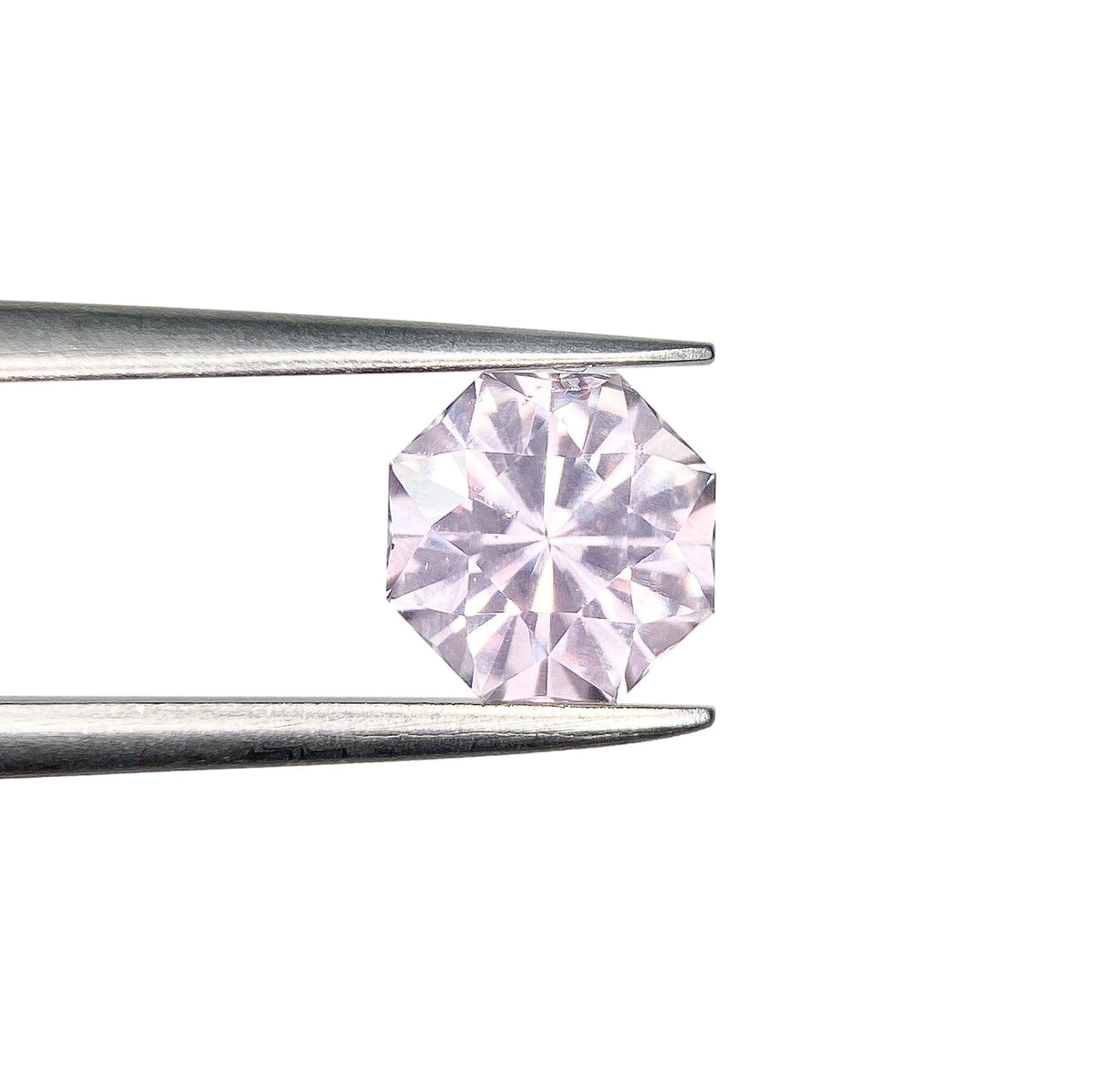 1.61ct | Step Cut Octagon Shape Pink Sapphire-Modern Rustic Diamond