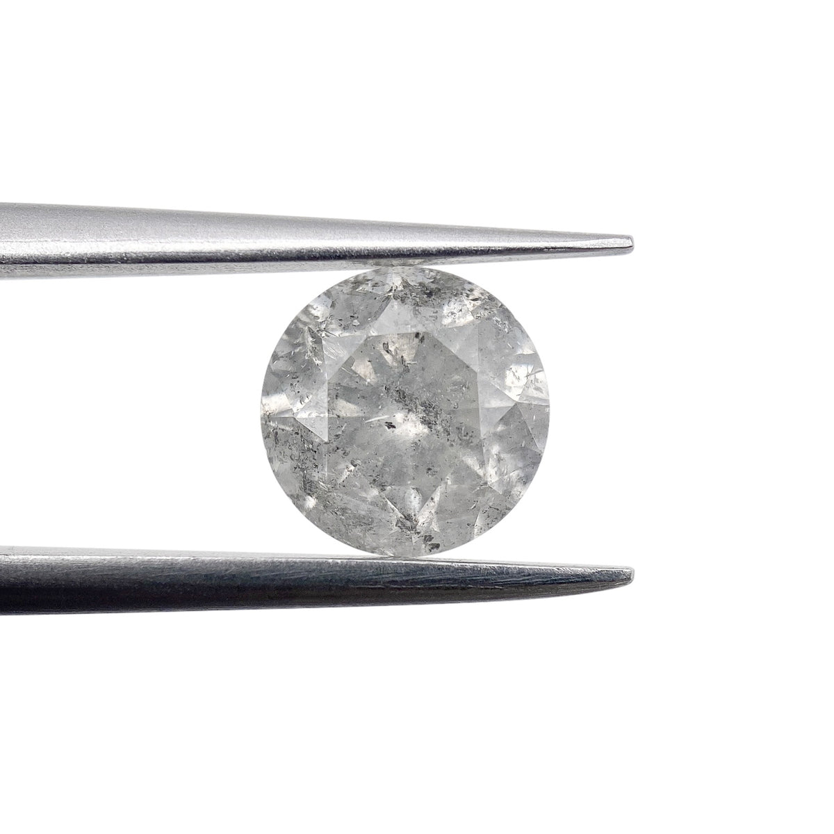 1.62ct | Rustic Round Shape Brilliant Cut Diamond - Modern Rustic Diamond