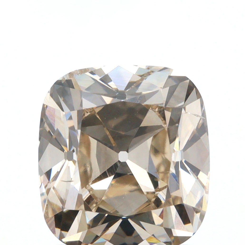 1.62ct | U-V/SI2 Cushion Shape Old Mine Cut Diamond (GIA) - Modern Rustic Diamond