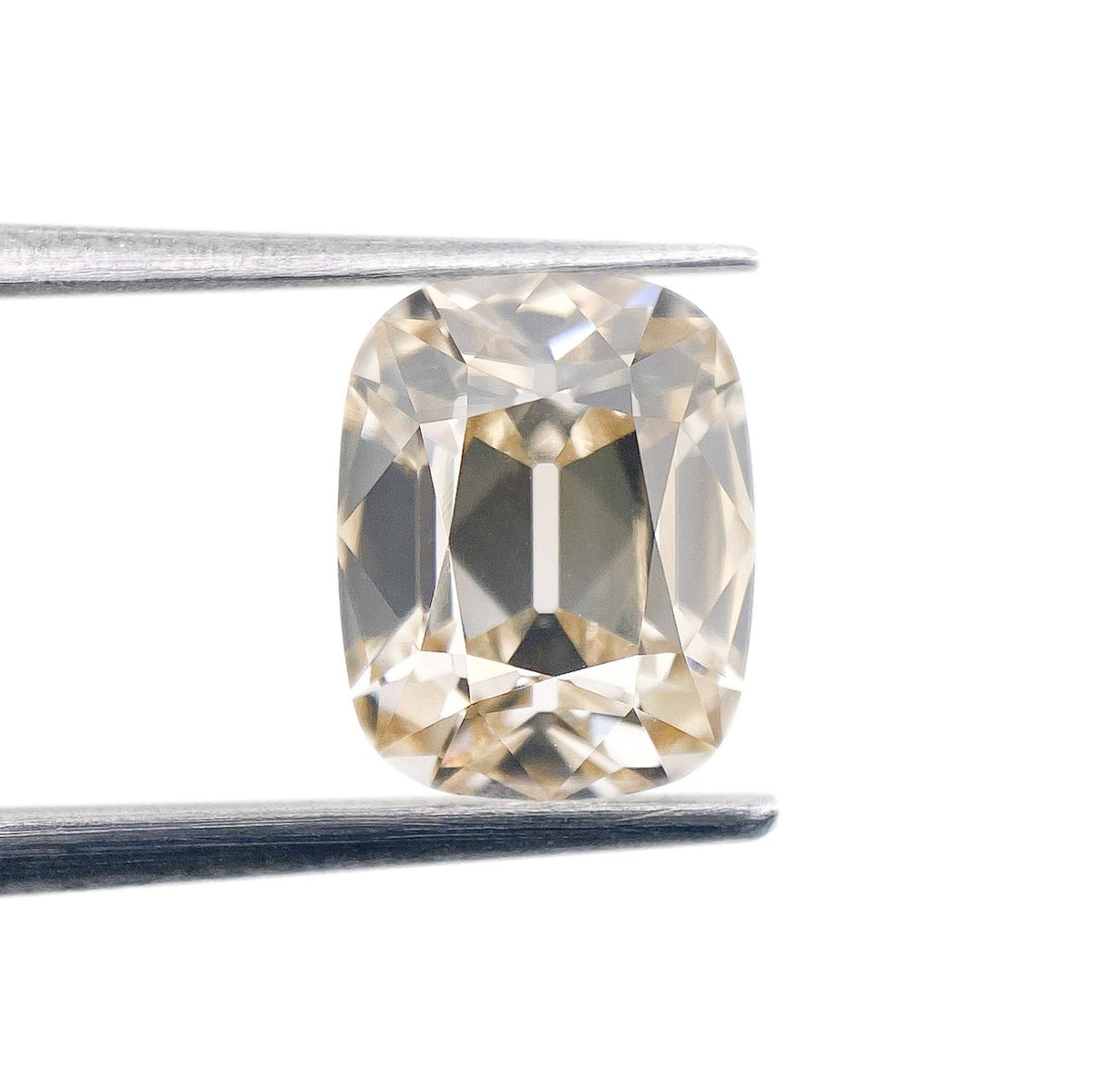 1.62ct | W-X/VS1 Cushion Shape Old Mine Cut Diamond (GIA) - Modern Rustic Diamond