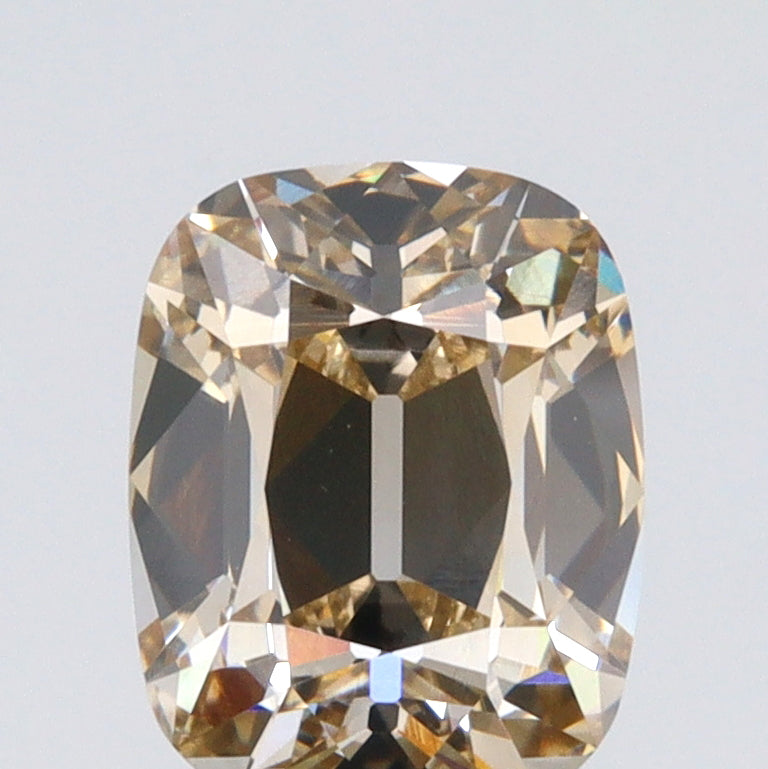 1.62ct | W-X/VS1 Cushion Shape Old Mine Cut Diamond (GIA) - Modern Rustic Diamond