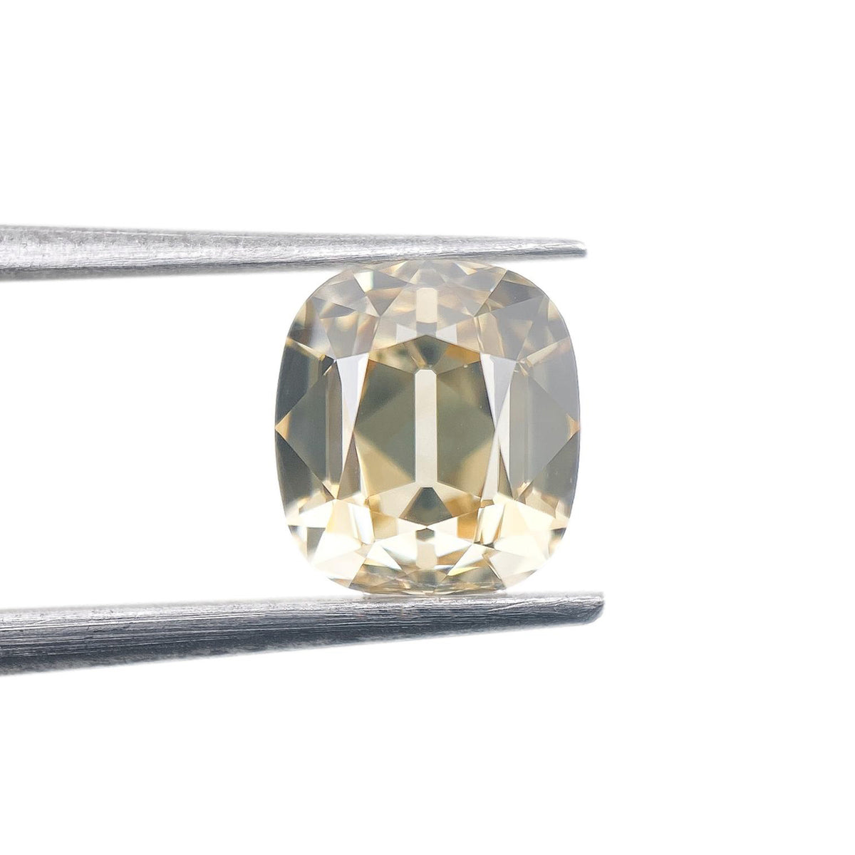 1.63ct | Champagne VS1 Cushion Shape Old Mine Cut Diamond (GIA) - Modern Rustic Diamond
