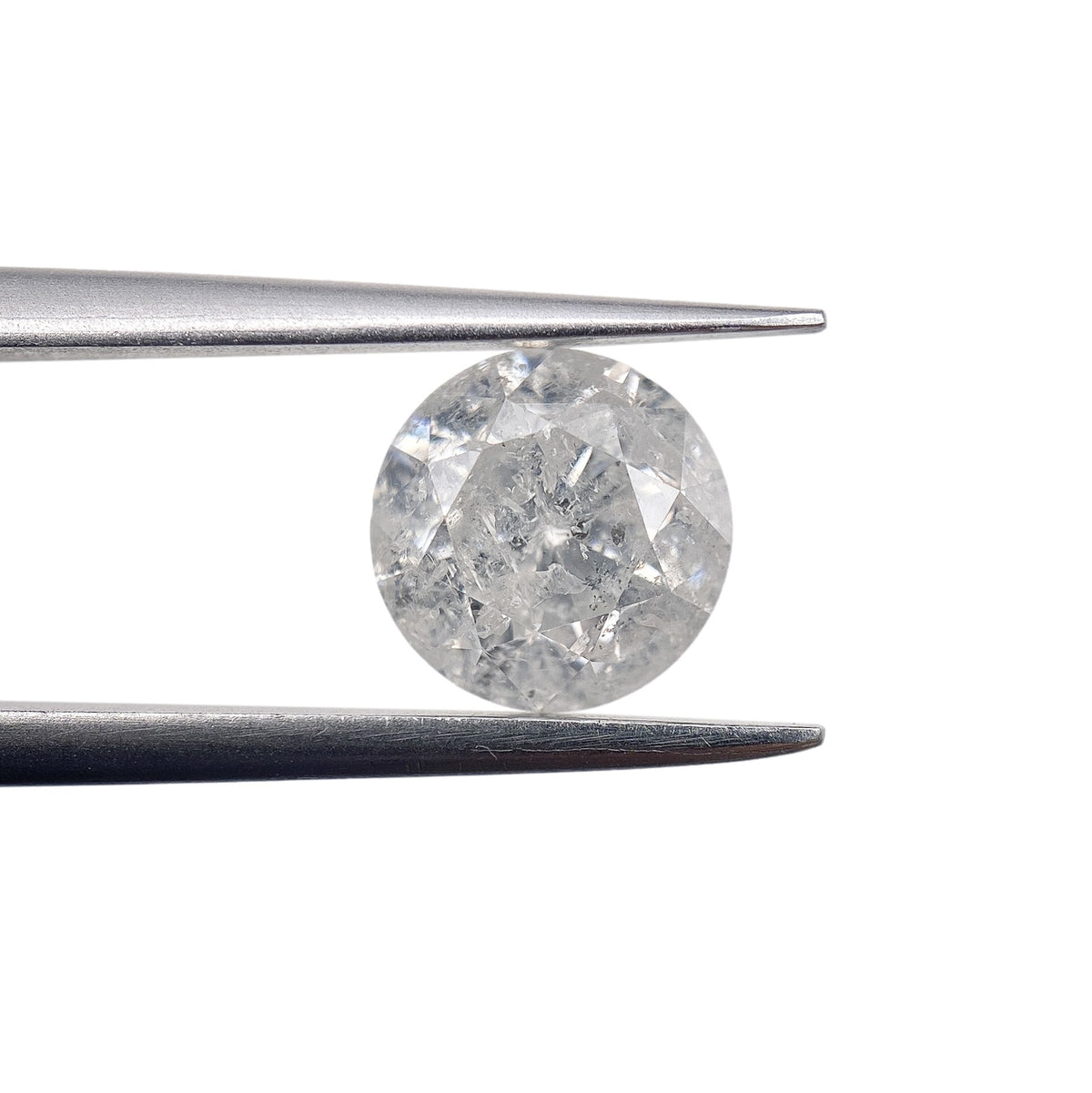 1.63ct | Rustic  Round Shape Brilliant Cut Diamond - Modern Rustic Diamond
