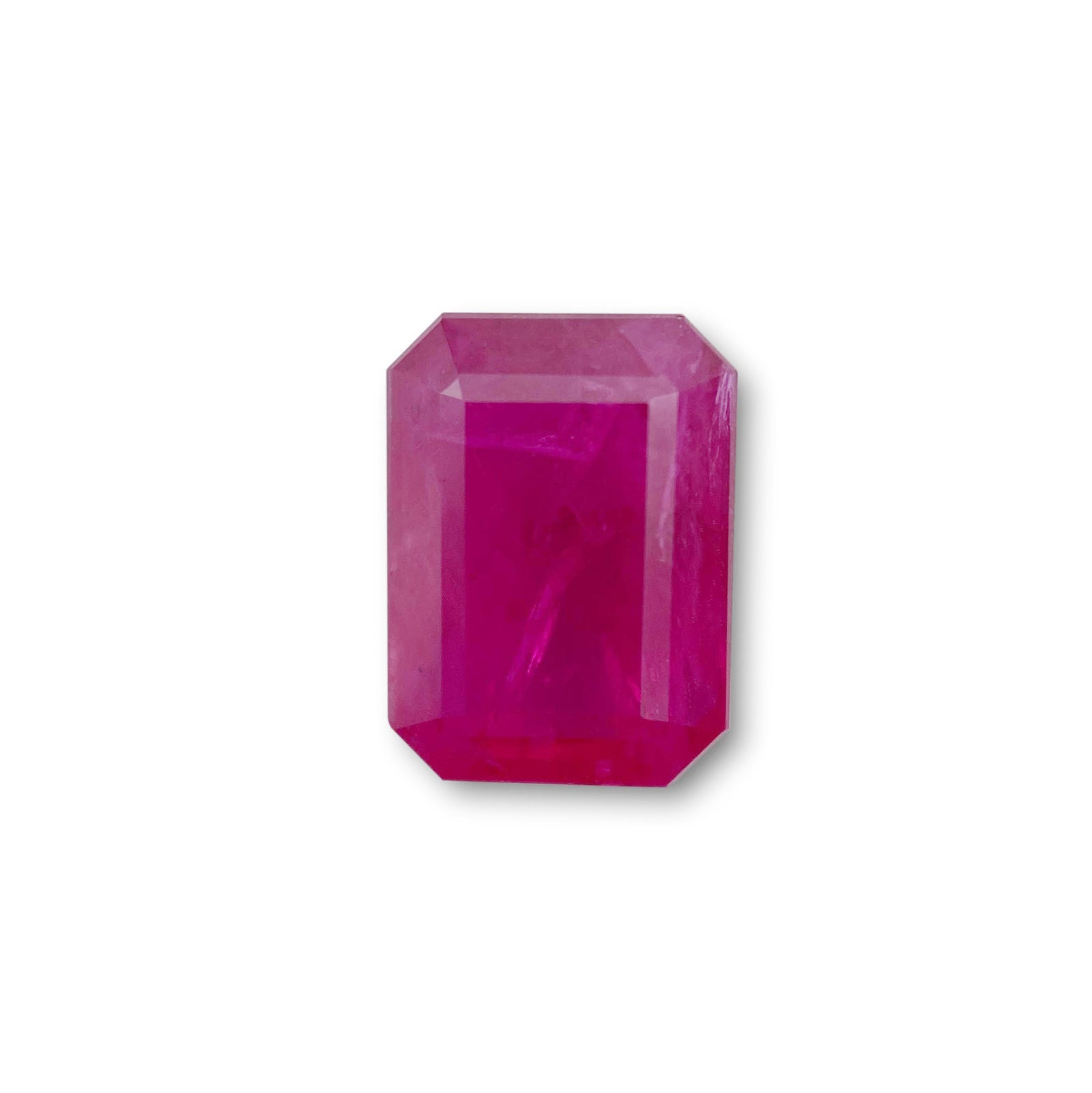 2.27ct | Red/ Emerald Shape Step Cut Diamond - Modern Rustic Diamond