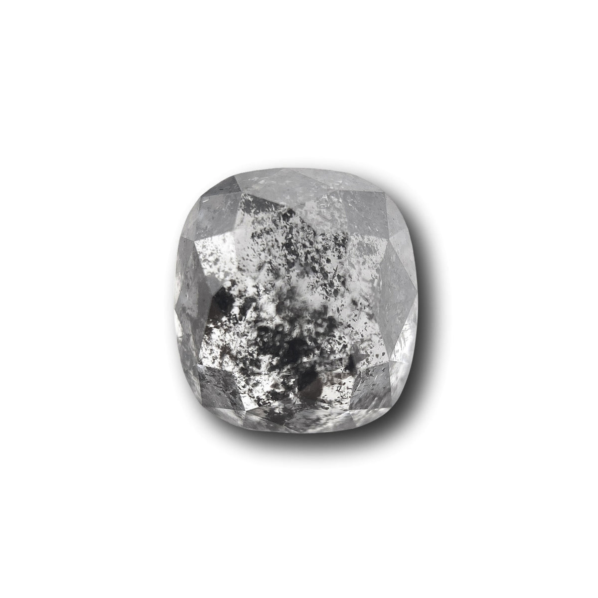 1.61ct | Rustic Cushion Shape Rose Cut Diamond - Modern Rustic Diamond