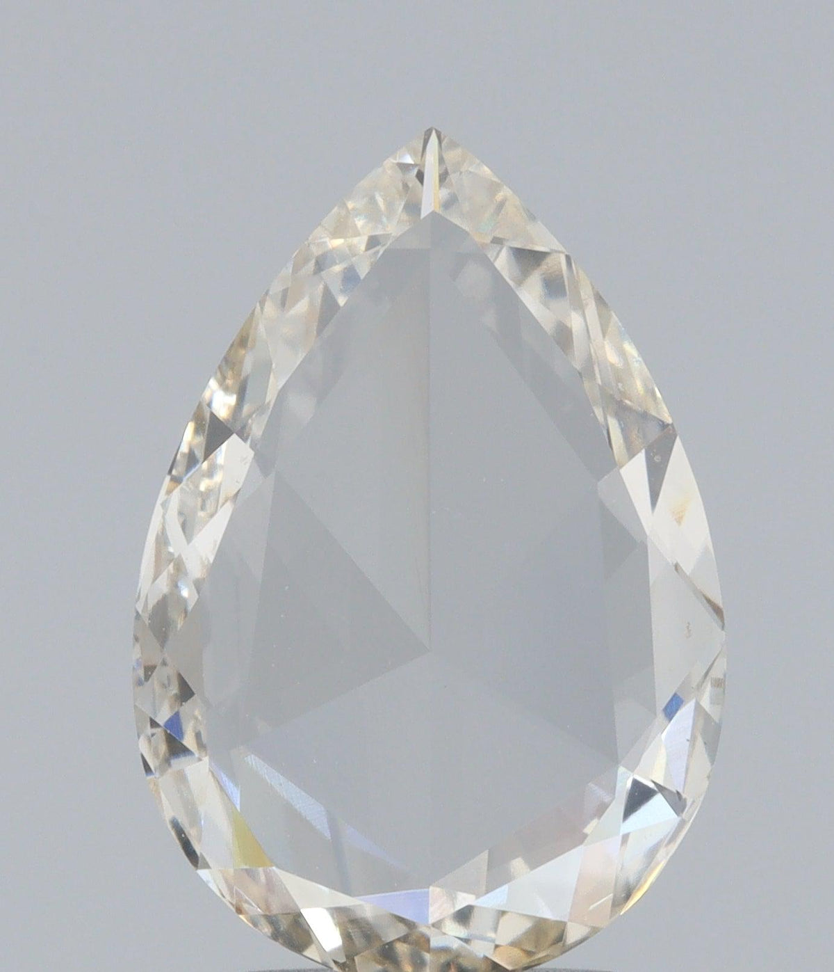 1.64ct | Champagne VVS Pear Shape Rose Cut Diamond-Modern Rustic Diamond