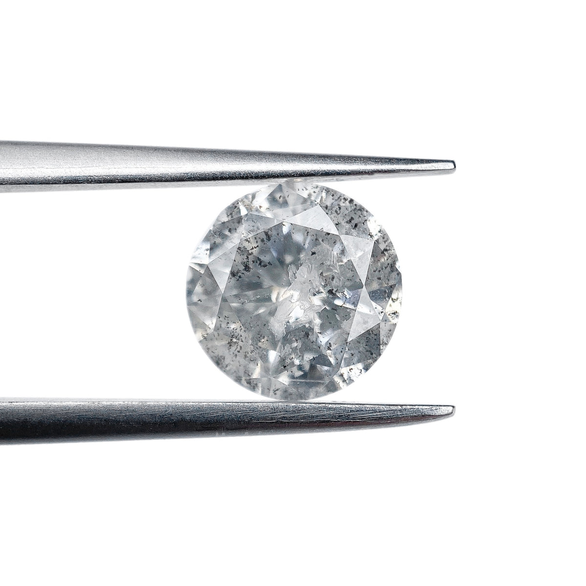 1.66ct | Rustic  Round Shape Brilliant Cut Diamond - Modern Rustic Diamond