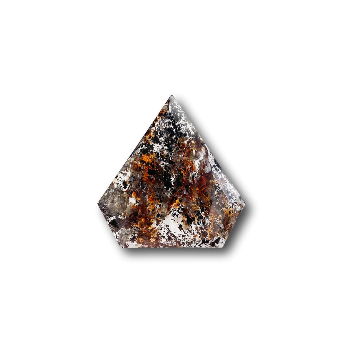 1.85ct | Salt & Pepper Shield Shape Rose Cut Diamond