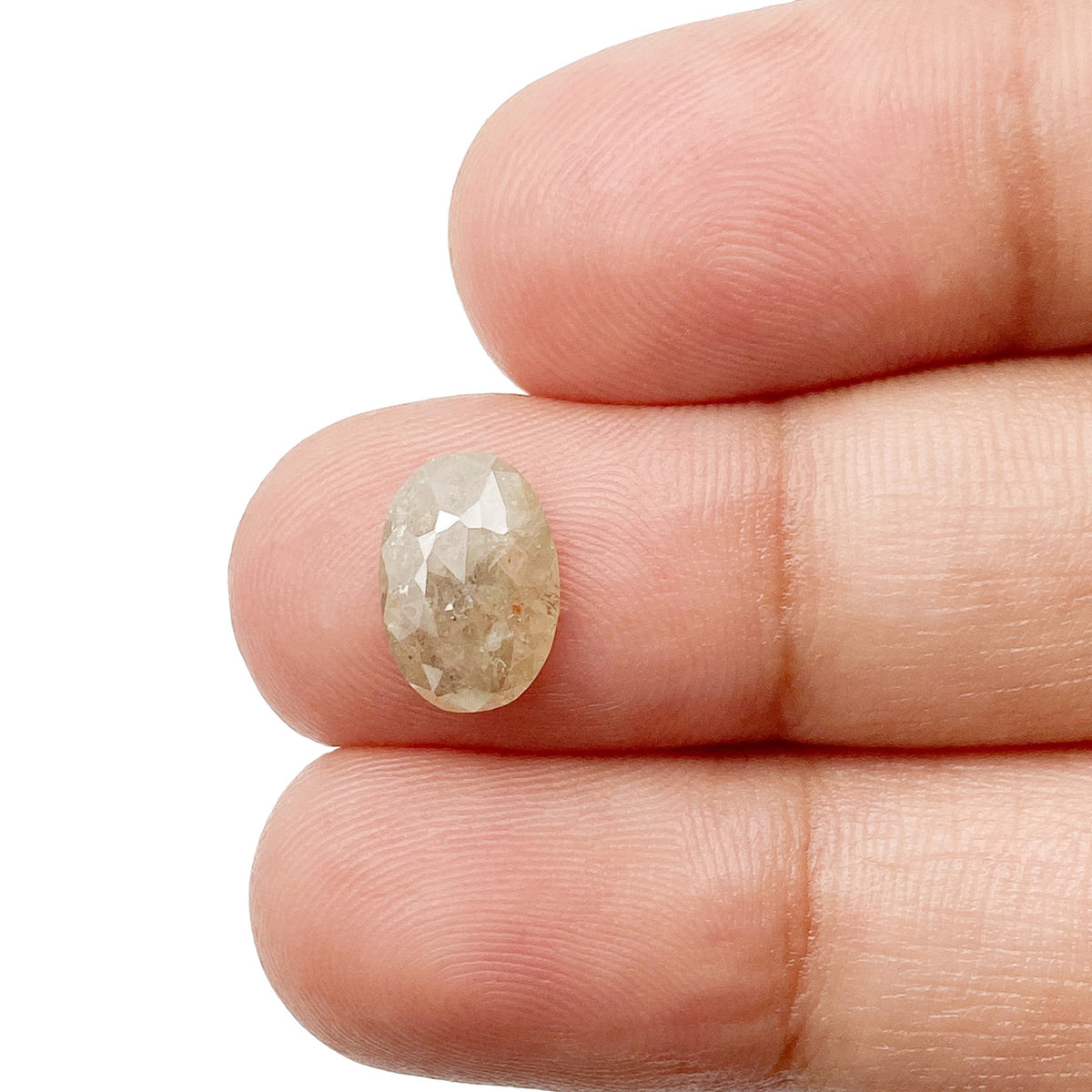 1.67ct | Rustic  Oval Shape Brilliant Cut Diamond - Modern Rustic Diamond