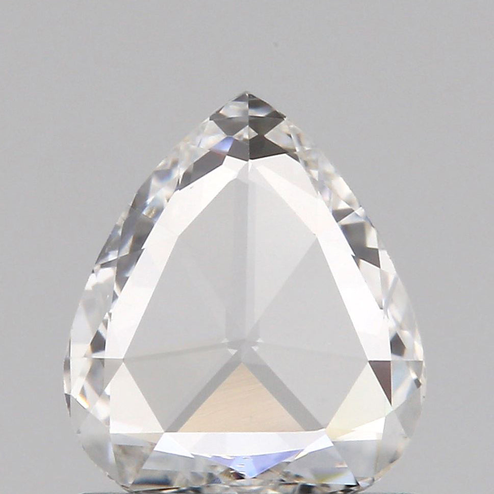 0.63ct | E/VVS2 Pear Shape Rose Cut Diamond (GIA)