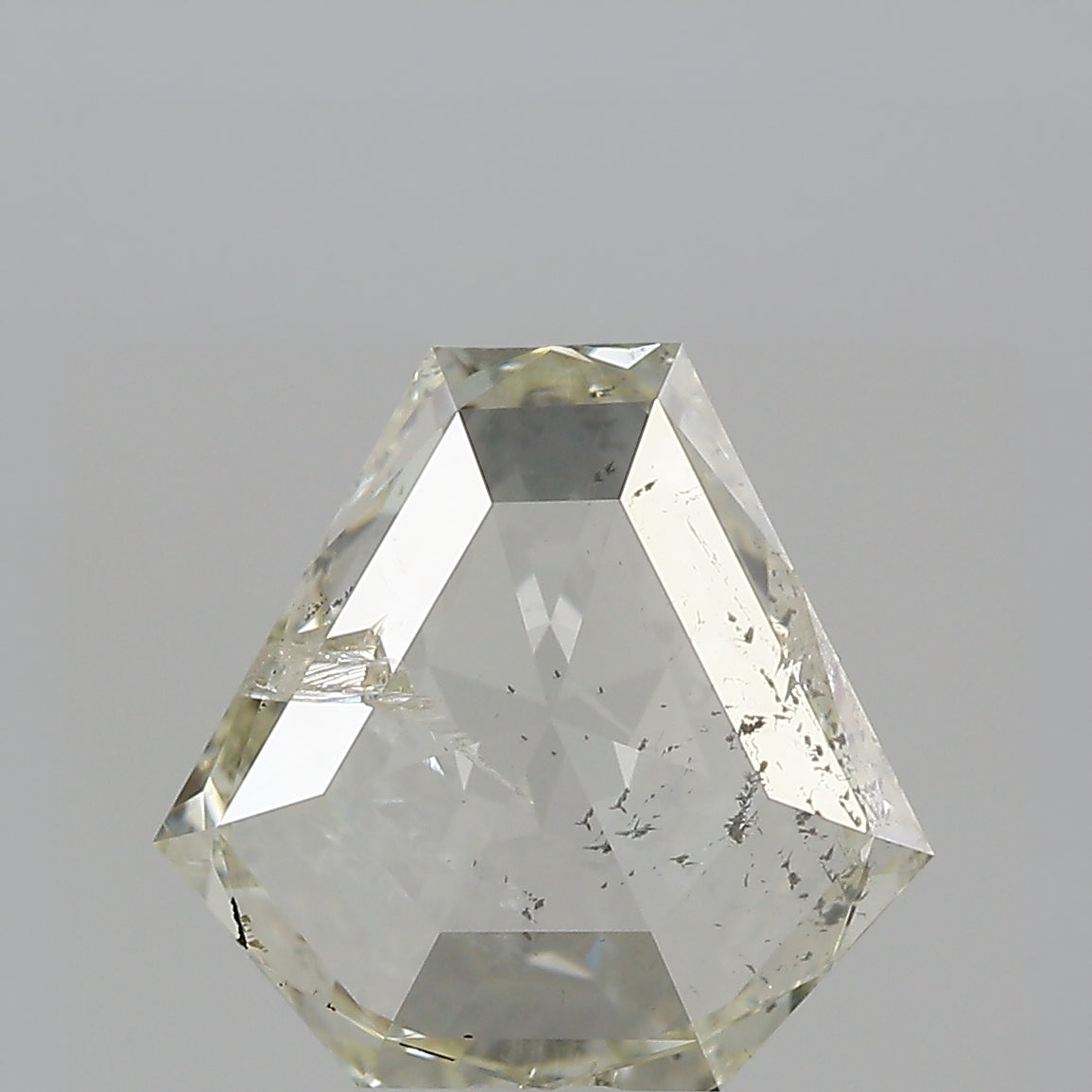 1.08ct | J-K/SI Shield Shape Rose Cut Diamond - Modern Rustic Diamond