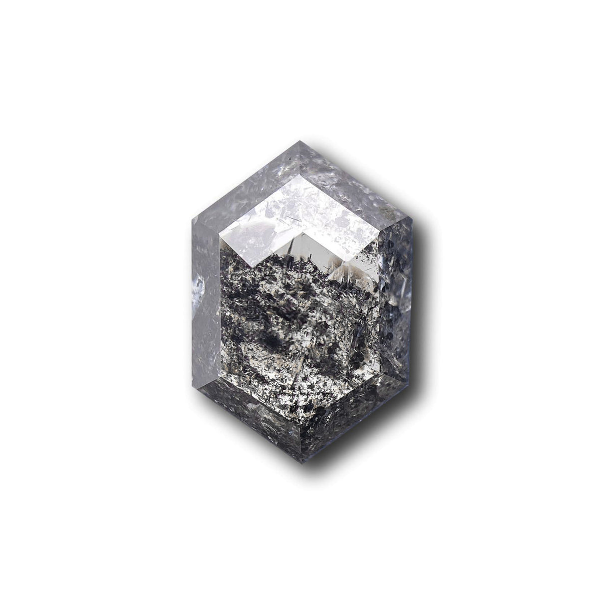 1.50ct | Rustic Hexagon Shape Step Cut Diamond
