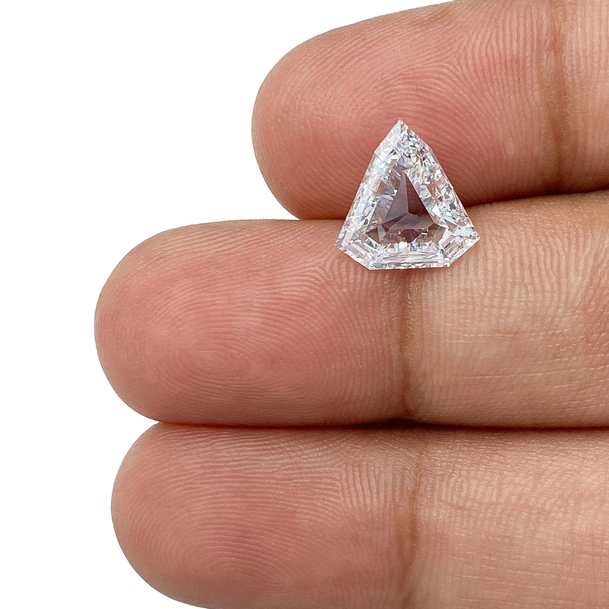 1.71ct | D/VS2 Shield Shape Step Cut Diamond (GIA) - Modern Rustic Diamond