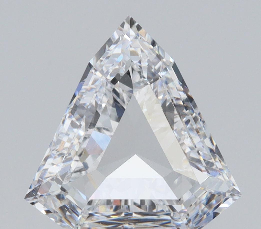 1.71ct | D/VS2 Shield Shape Step Cut Diamond (GIA) - Modern Rustic Diamond