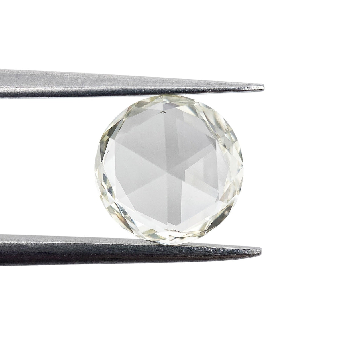 1.71ct | Light Color VVS Round Shape Rose Cut Diamond-Modern Rustic Diamond
