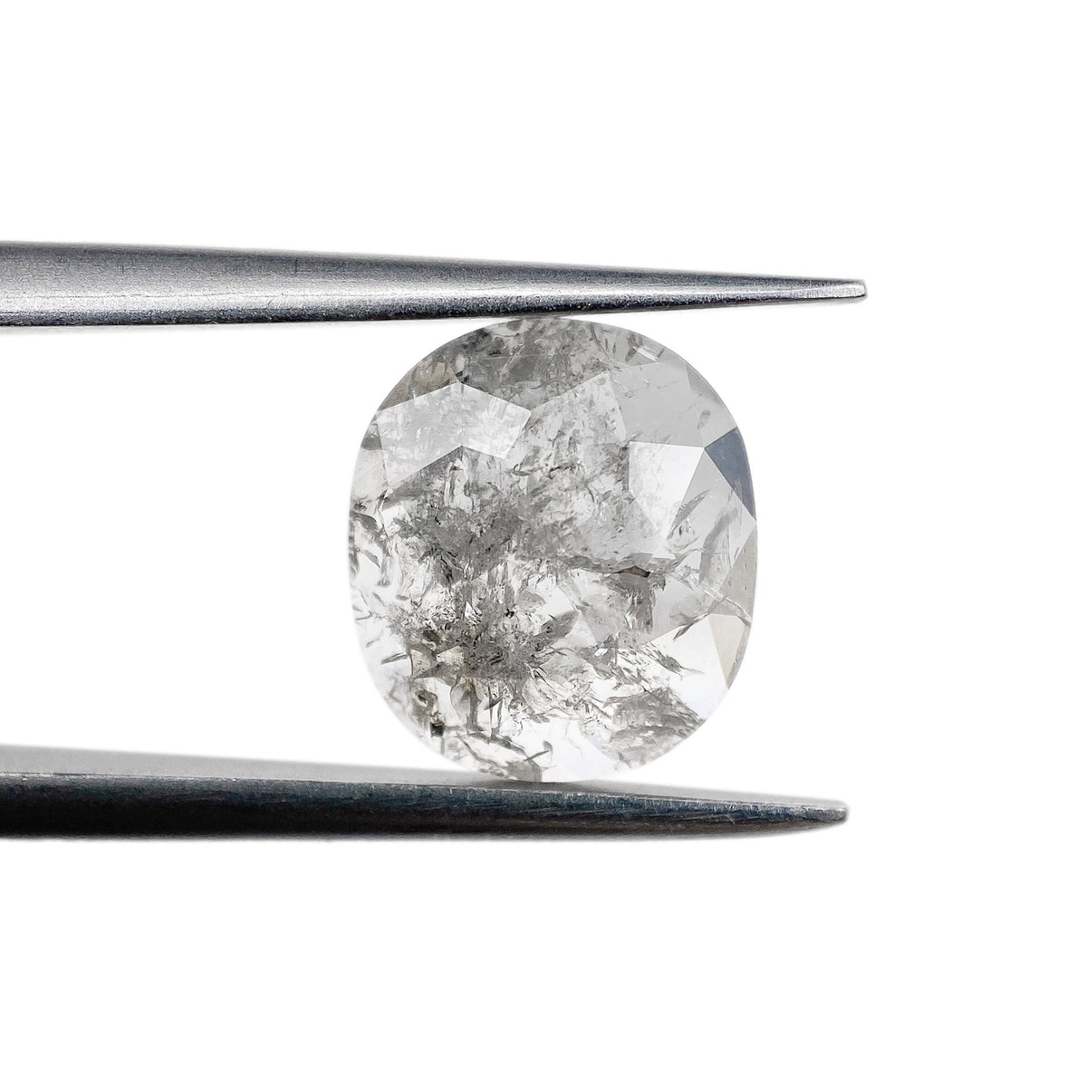 1.71ct | Rustic Cushion Shape Rose Cut Diamond - Modern Rustic Diamond