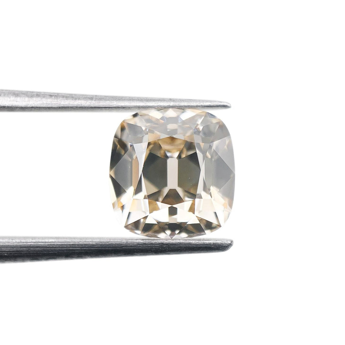 1.71ct | U-V/VS2 Cushion Shape Old Mine Cut Diamond (GIA) - Modern Rustic Diamond