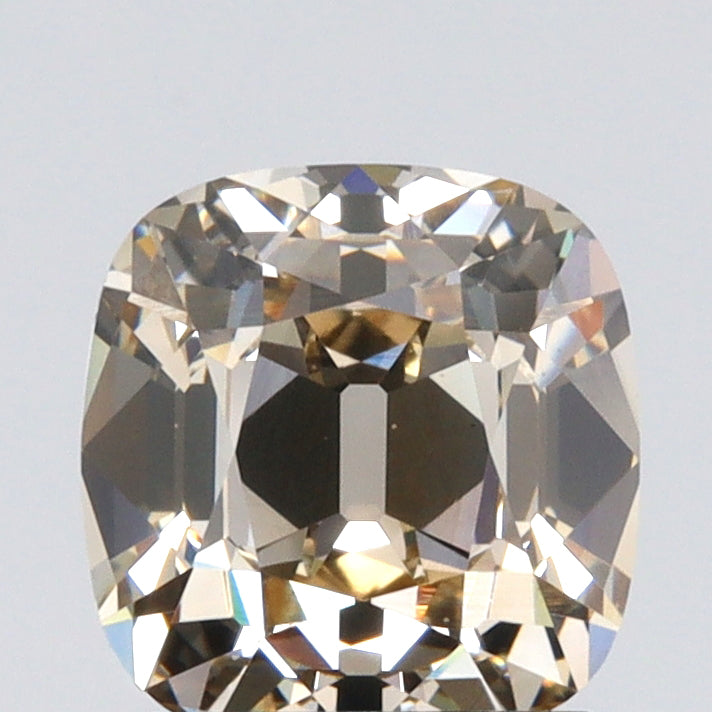 1.71ct | U-V/VS2 Cushion Shape Old Mine Cut Diamond (GIA) - Modern Rustic Diamond