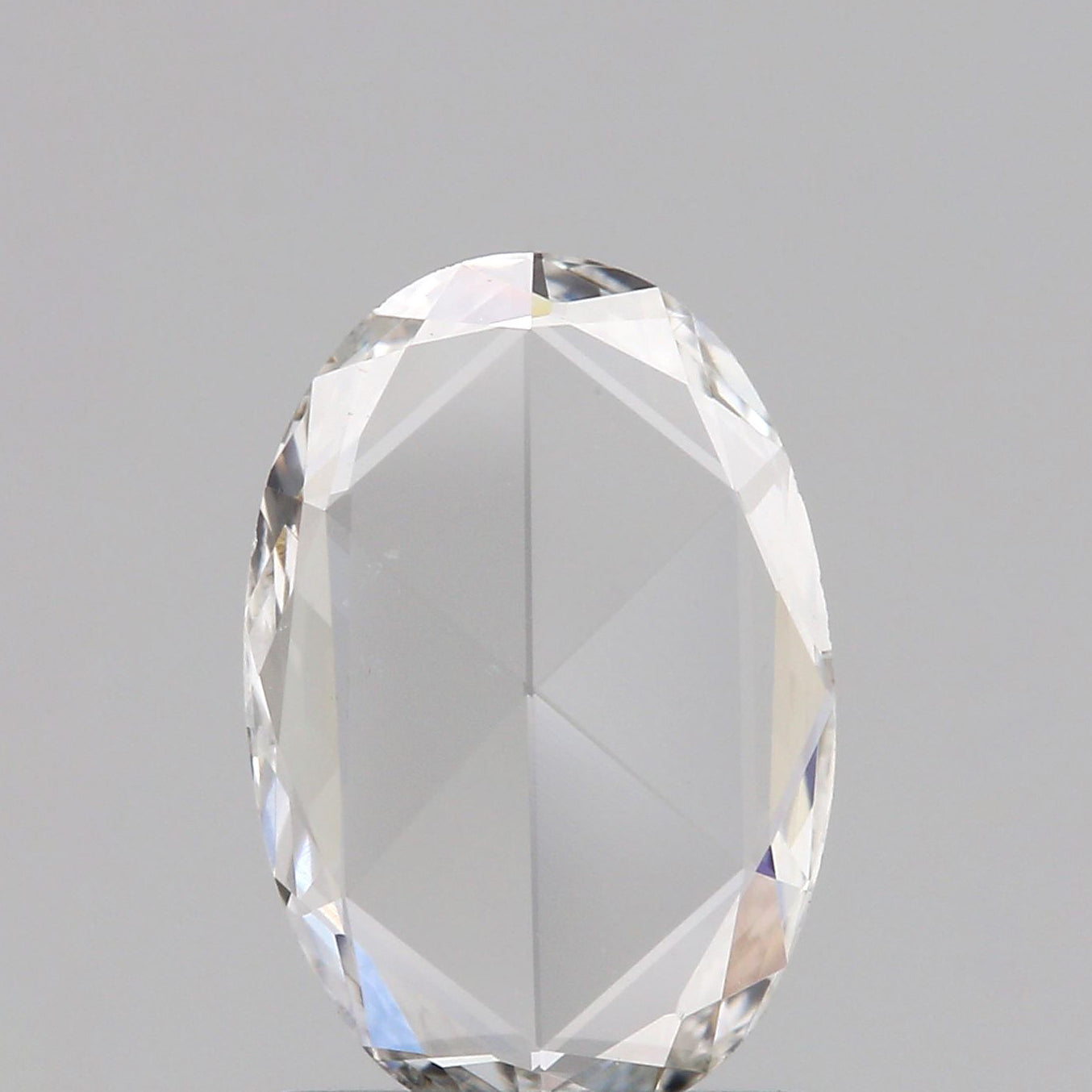 0.46ct | D-E/VVS Oval Shape Rose Cut Diamond - Modern Rustic Diamond