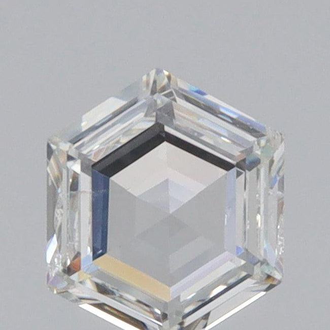0.30ct | F-G/SI1 Hexagon Shape Step Cut Diamond