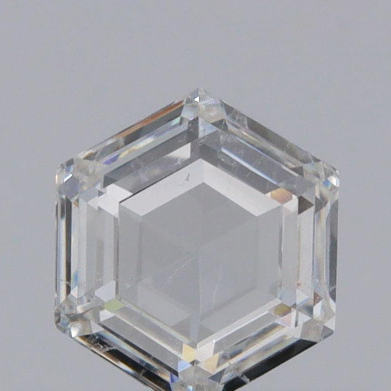 0.36ct | H/SI1 Hexagon Shape Step Cut Diamond