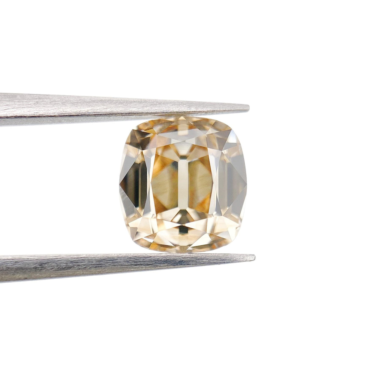 1.78ct | Fancy Light Brown VS2 Cushion Shape Old Mine Cut Diamond (GIA) - Modern Rustic Diamond