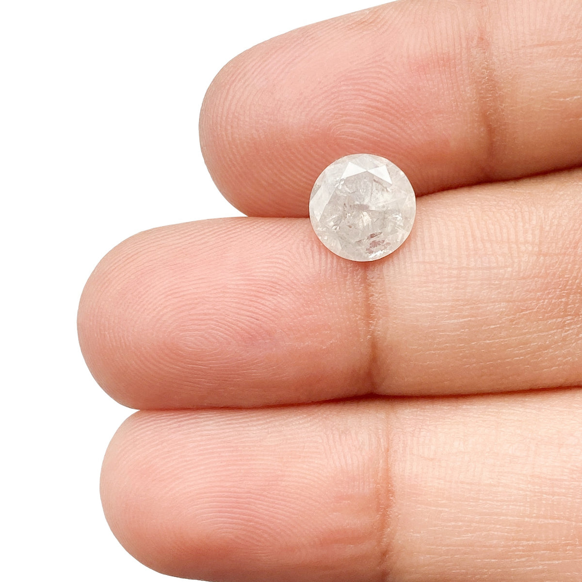 1.78ct | Rustic Round Shape Brilliant Cut Diamond - Modern Rustic Diamond