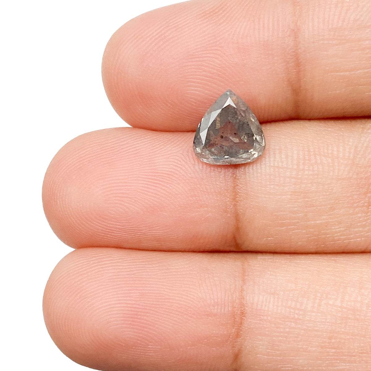 1.79ct | Rustic Pear Shape Brilliant Cut Diamond - Modern Rustic Diamond