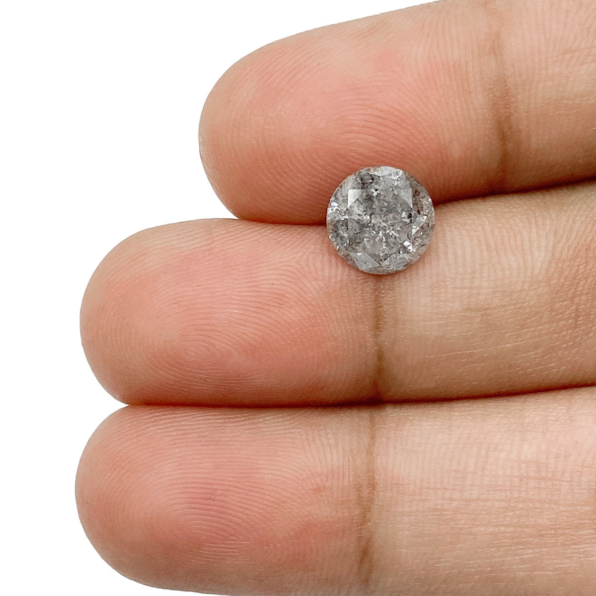 1.79ct | Rustic Round Shape Brilliant Cut Diamond - Modern Rustic Diamond