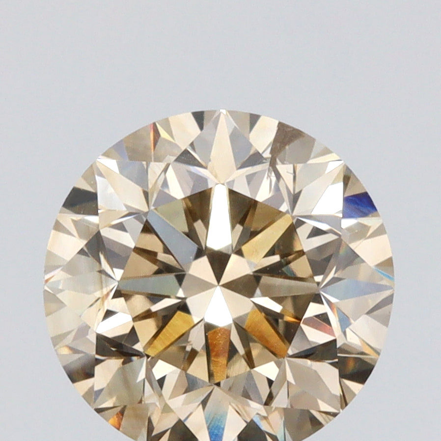 2.00ct | U-V/I1 Round Shape Brilliant Cut Diamond (GIA) - Modern Rustic Diamond