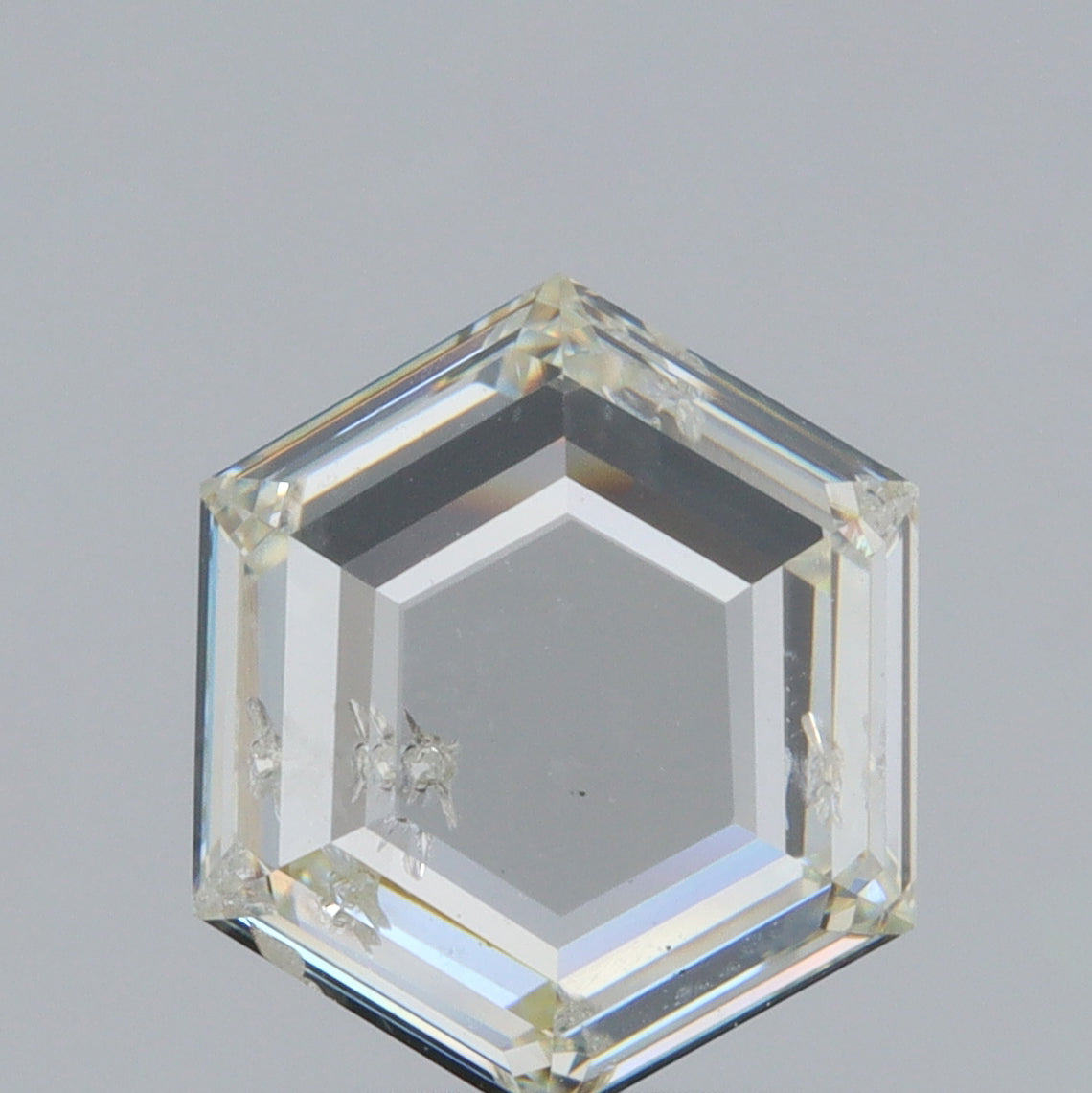1.25ct | H-I/SI Hexagon Shape Step Cut Diamond - Modern Rustic Diamond