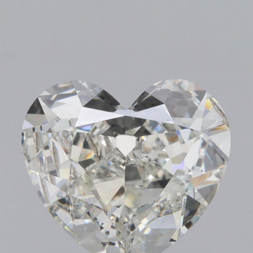 1.04ct | J/SI1 Heart Shape Old Mine Cut Diamond (GIA)