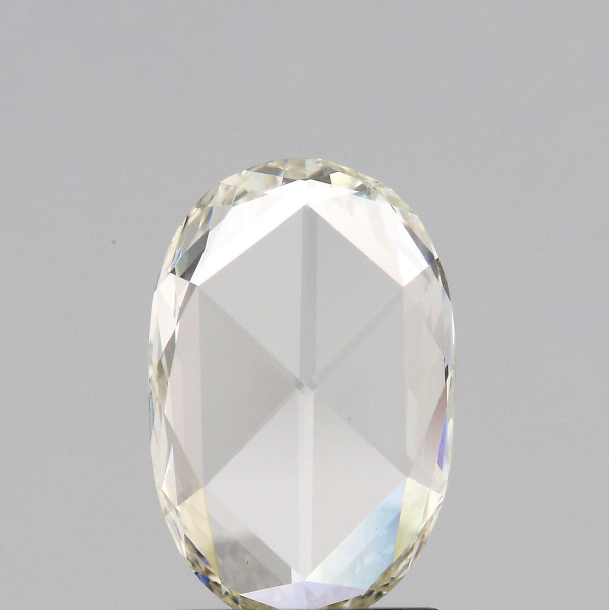 0.63ct | G-H/VS Oval Shape Rose Cut Diamond - Modern Rustic Diamond