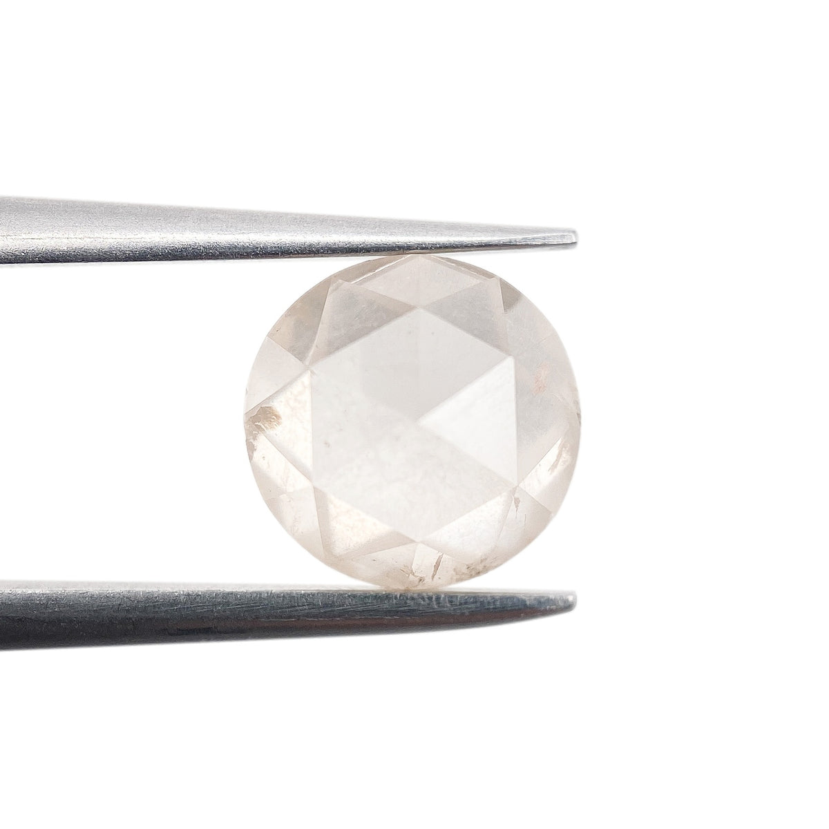 1.81ct | Salt & Pepper Round Shape Rose Cut Diamond - Modern Rustic Diamond