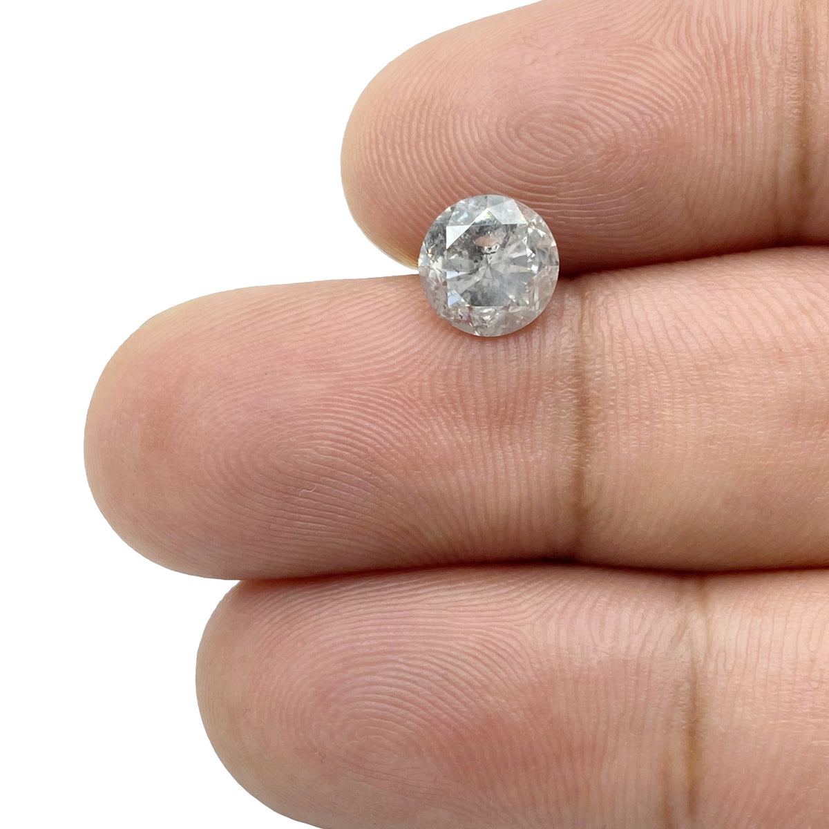 1.81ct | Rustic Round Shape Brilliant Cut Diamond - Modern Rustic Diamond