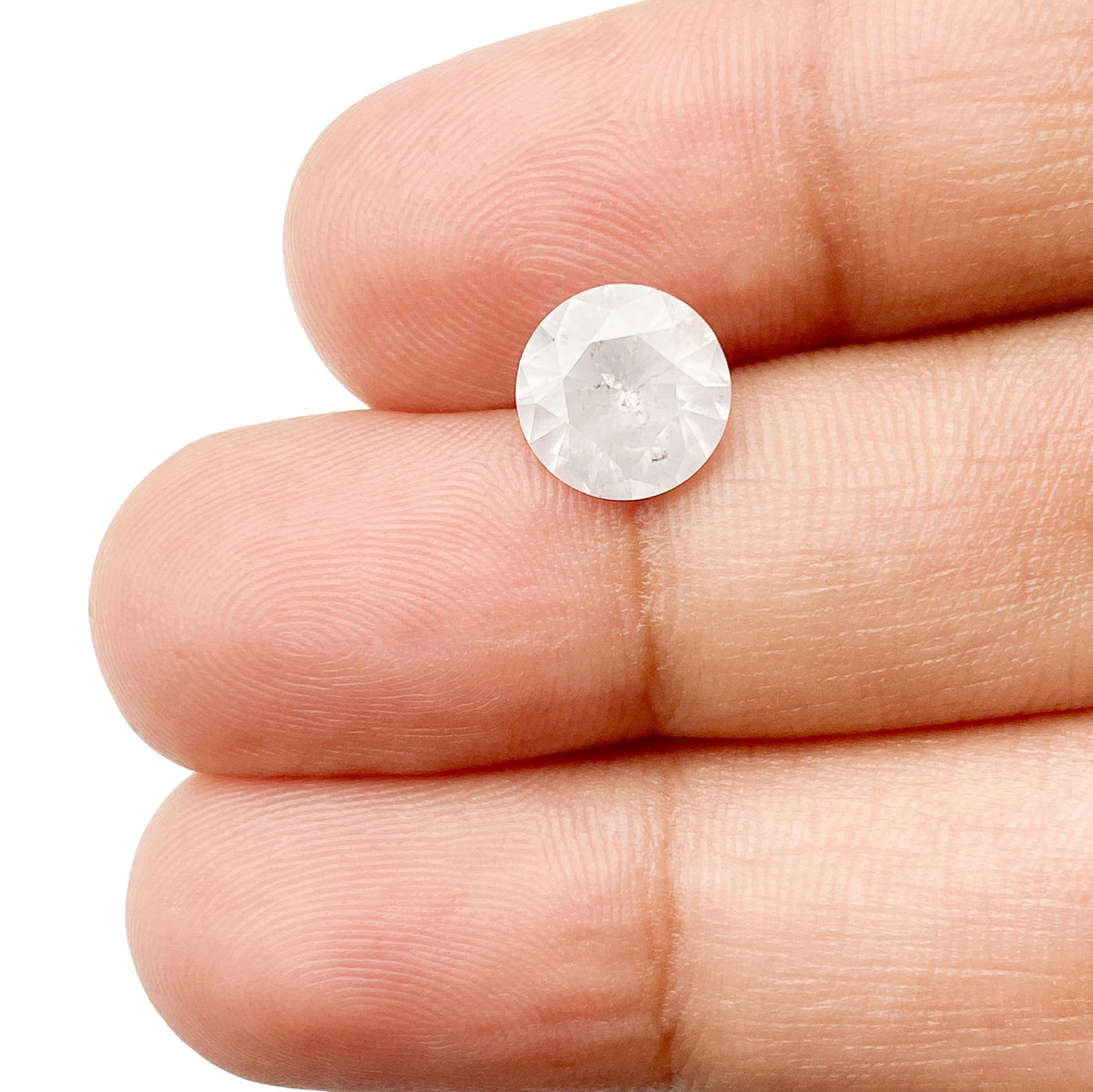 1.82ct | Rustic Round Shape Brilliant Cut Diamond - Modern Rustic Diamond