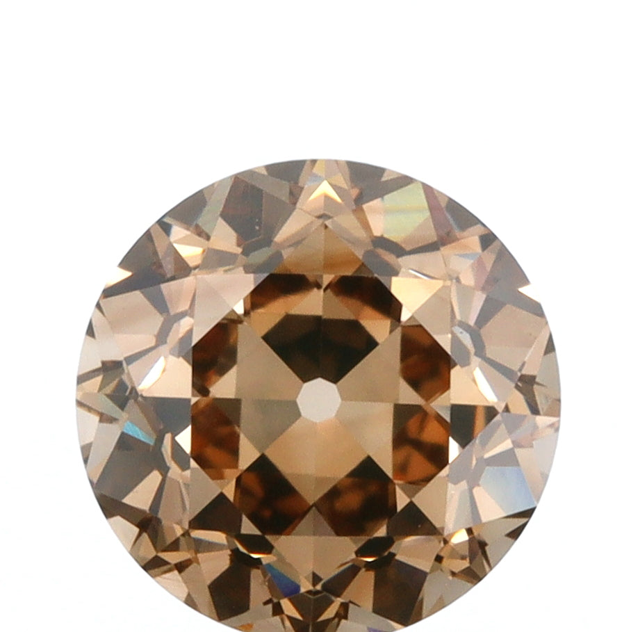1.16ct | Champagne VS2 Round Shape Old European Cut Diamond (GIA)