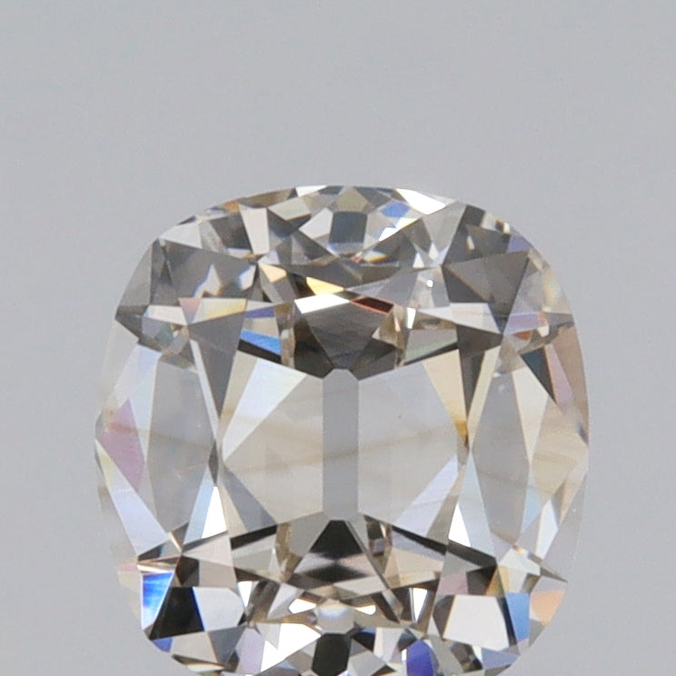 1.01ct | L/VS2 Cushion Shape Old Mine Cut Diamond (GIA) - Modern Rustic Diamond