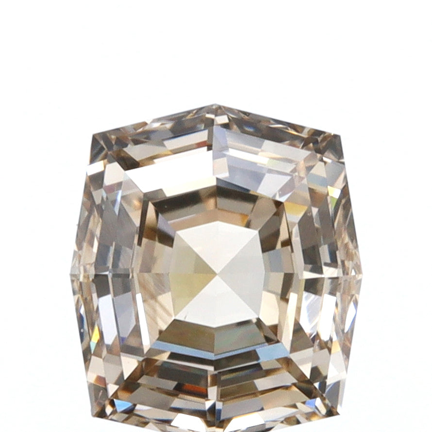 1.09ct | Light Brown VS2 Octagonal Shape Step Cut Diamond (GIA)