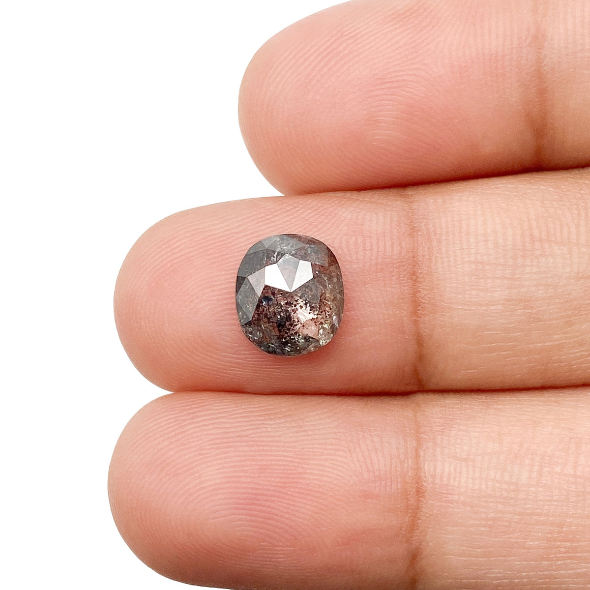 1.83ct | Rustic Cushion Shape Rose Cut Diamond - Modern Rustic Diamond