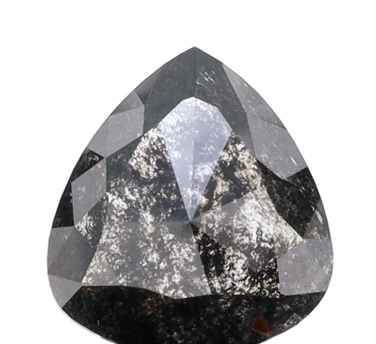 1.83ct | Rustic Pear Shape Brilliant Cut Diamond - Modern Rustic Diamond